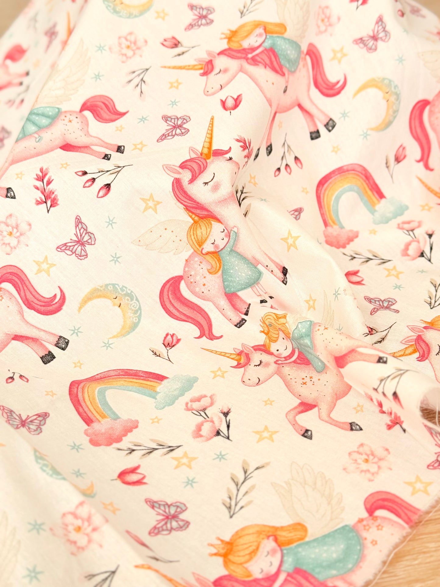 Cotton Twill Dreamy Unicorns
