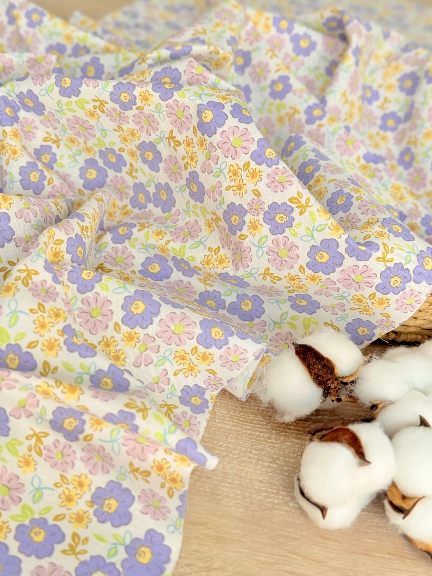 Cotton Twill Daisy Dream