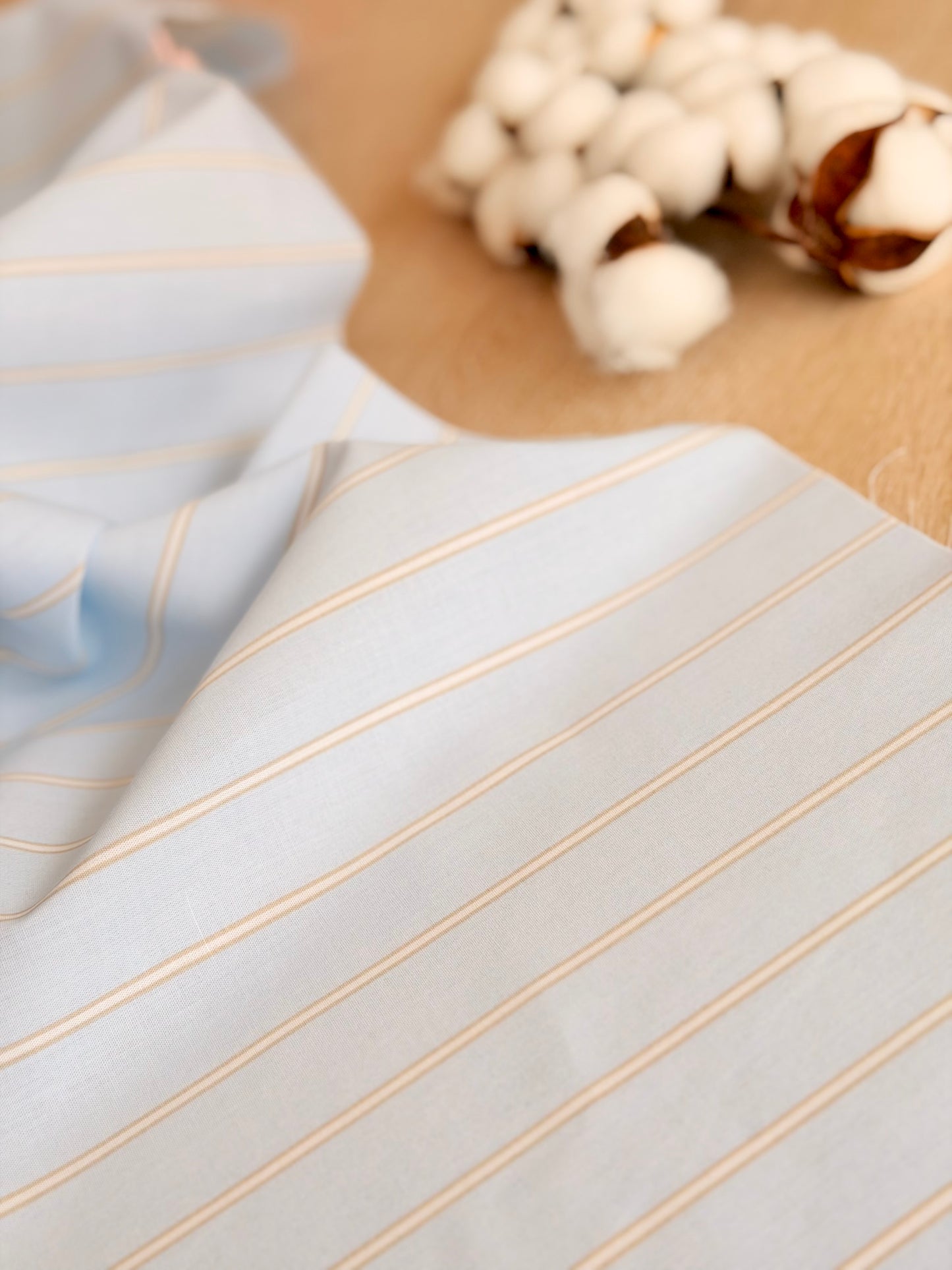 Printed Cotton Stripes 05
