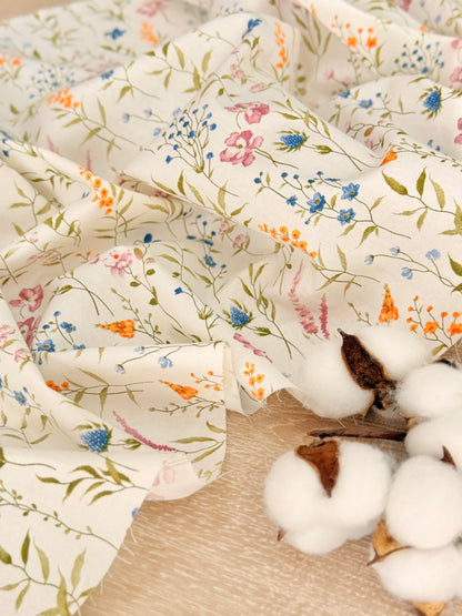 Cotton Twill Meadow Bloom