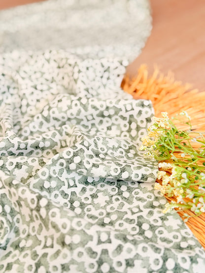 Printed Linen Terra Mosaic