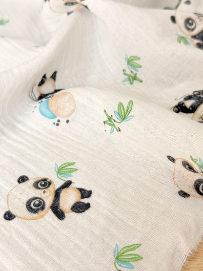 Muselina Baby Pandas