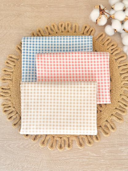 Cotton Twill Pastel Vichy