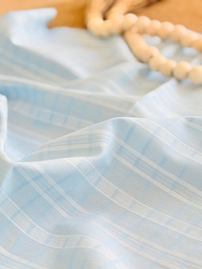 Printed Cotton Checks 09