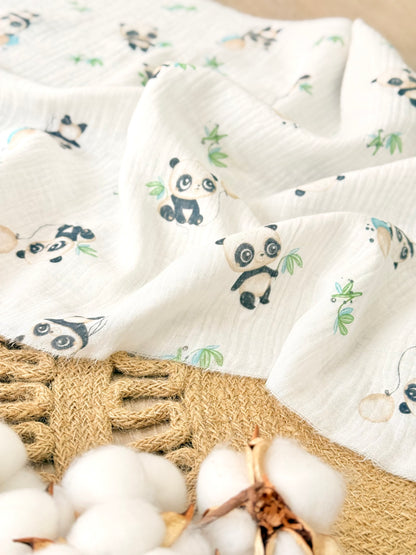 Muselina Baby Pandas
