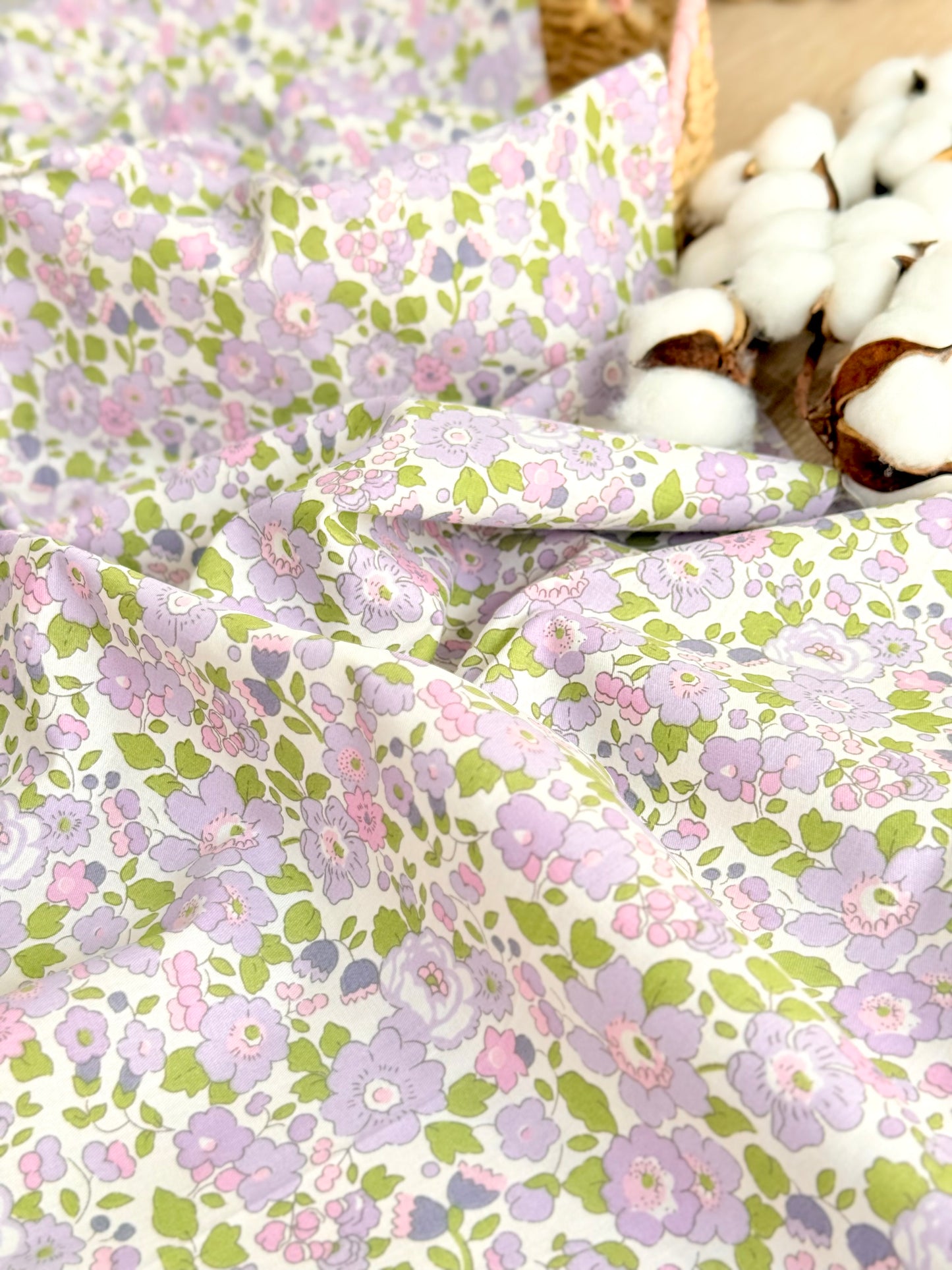 Cotton Twill Pastel Meadow