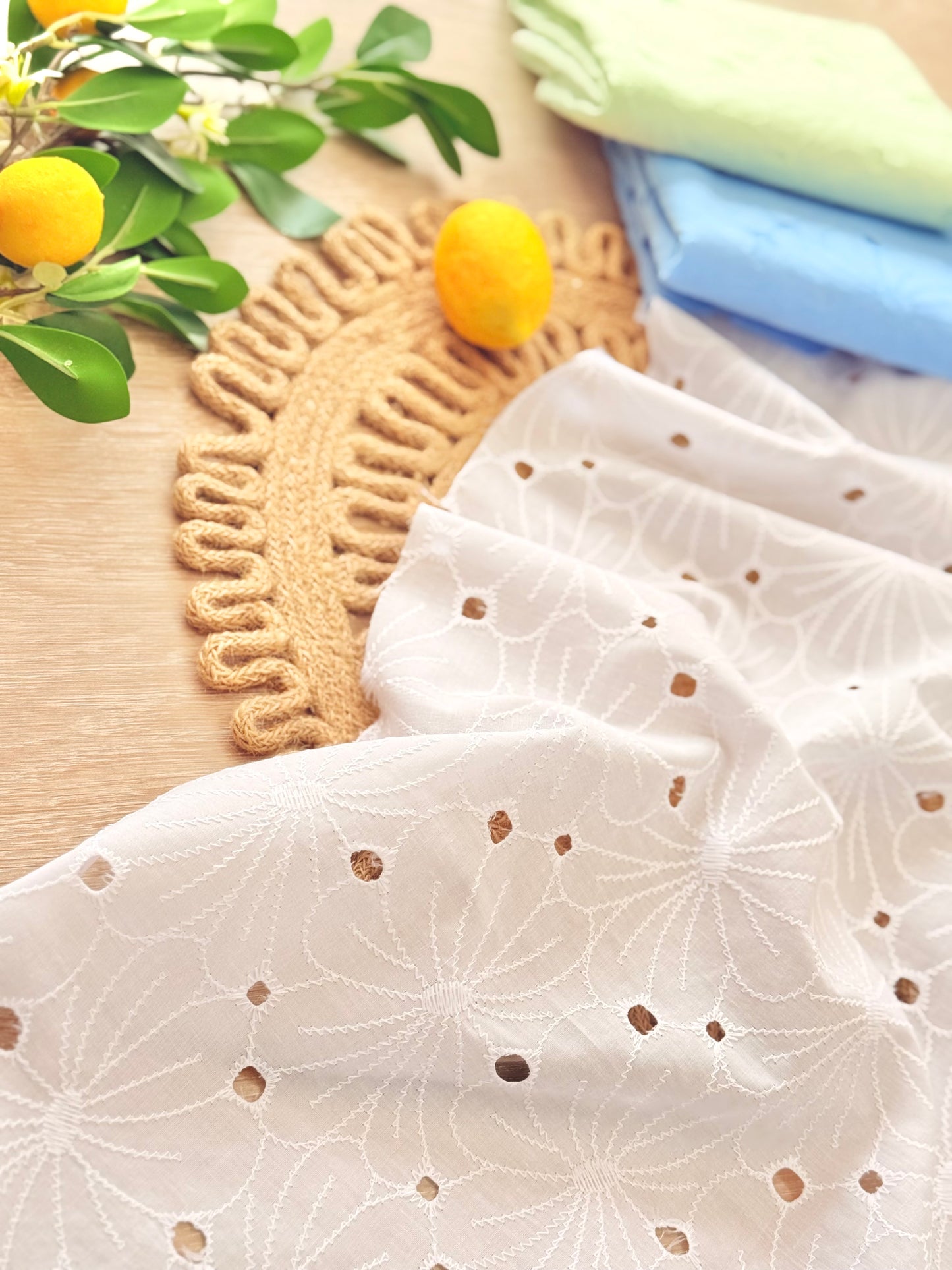 Embroidered Cotton Spring/S55