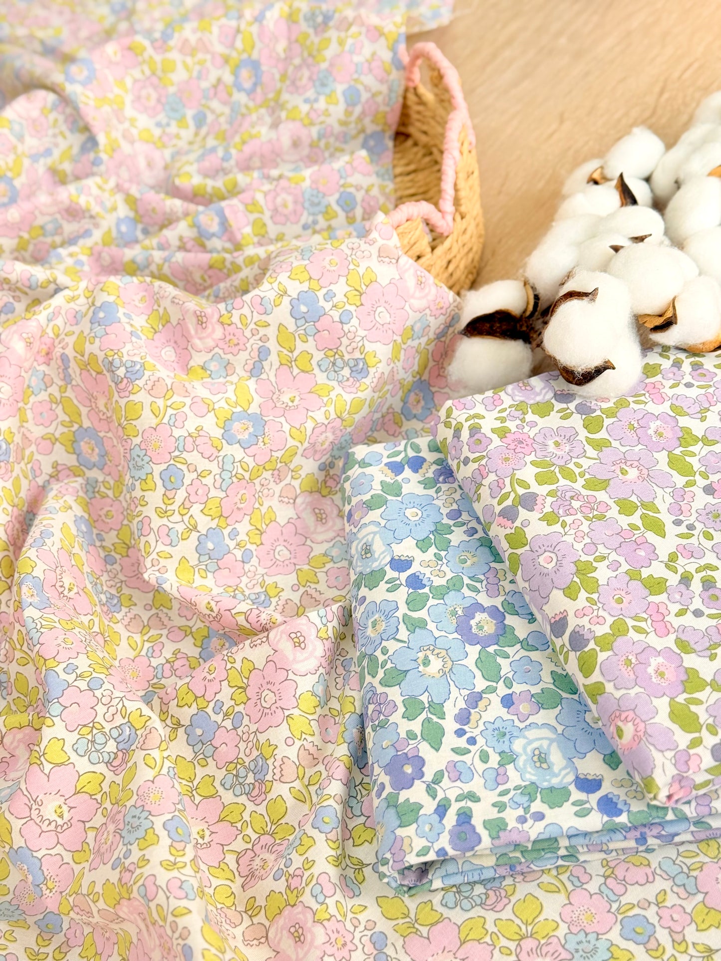 Cotton Twill Pastel Meadow