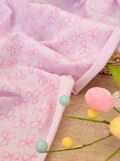 Interlock Shiny Pink Bows