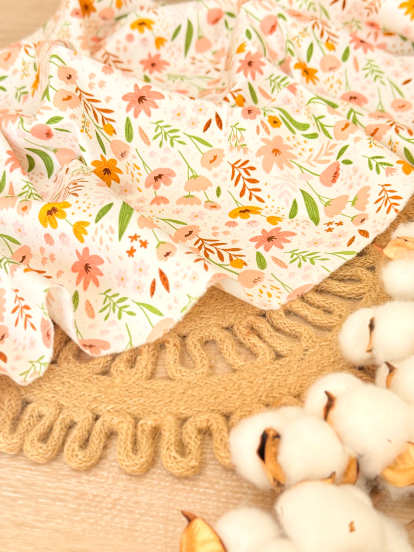 Cotton Twill Golden Bloom