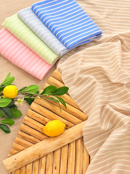 Printed Linen Stripes 19