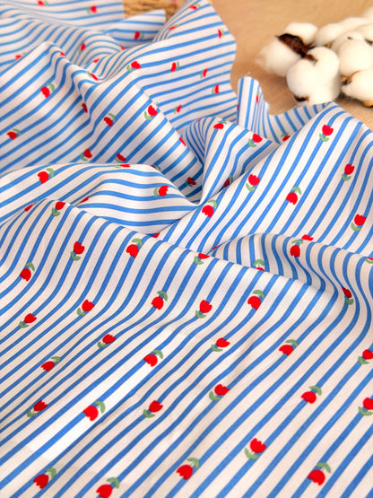 Printed Cotton Tulip Lane