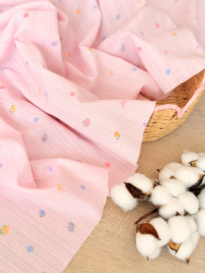 Embroidered Cotton Blossom Kiss