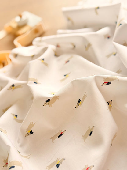 Printed Cotton Little Paws