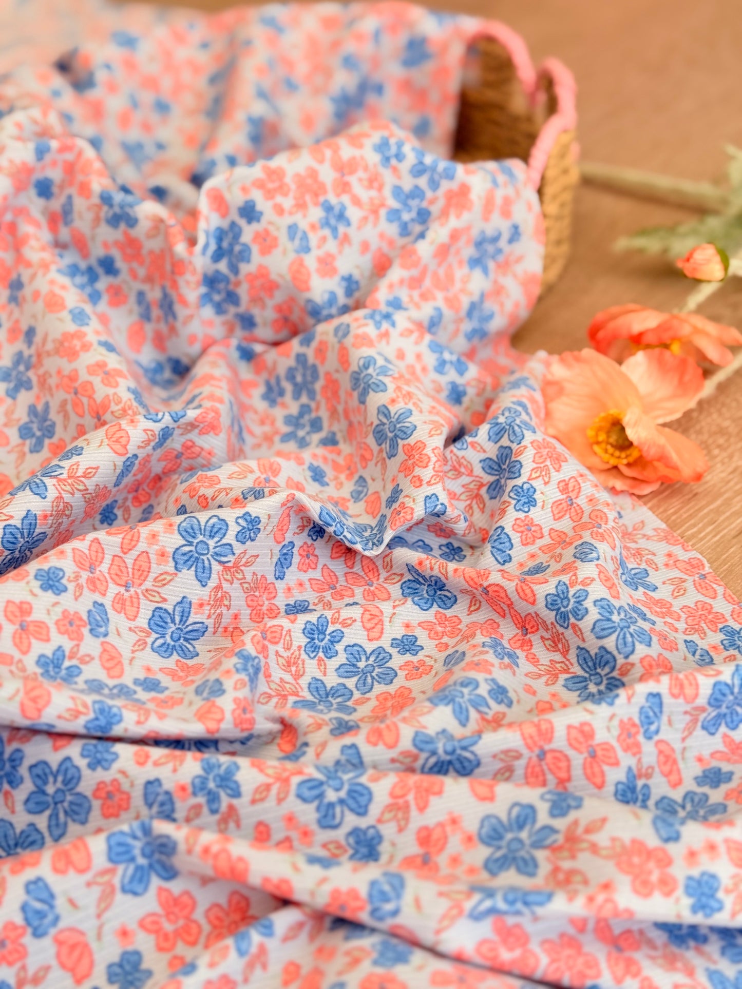 Printed Rib Sunset Meadow