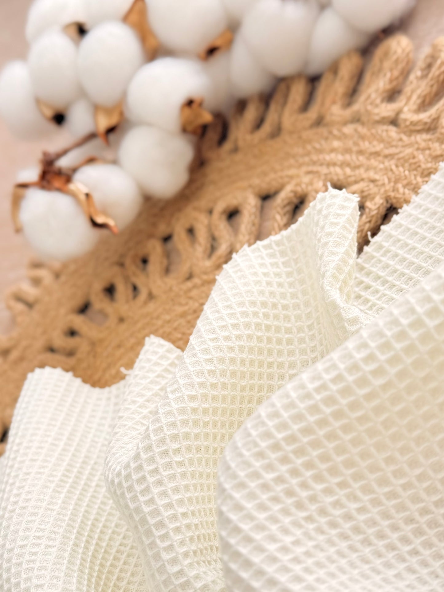Waffle Fabric (Nido de Abeja)