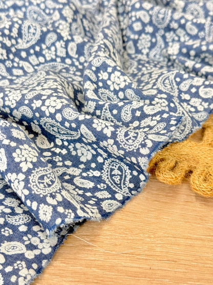 Printed Denim Bandana