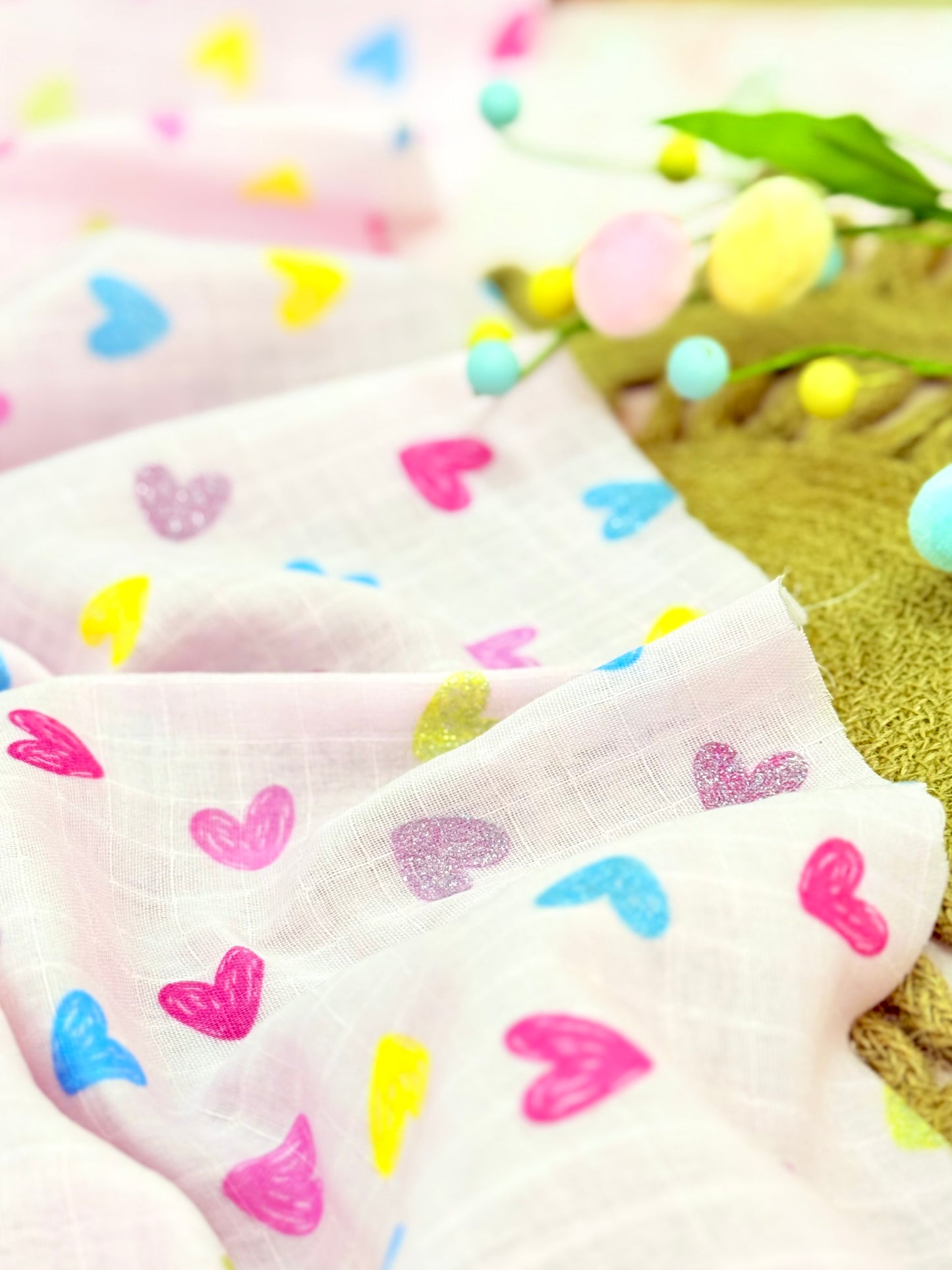 Muselina Candy Hearts