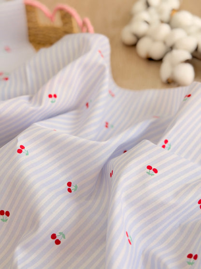 Printed Cotton Cherry Lane