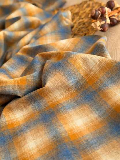 Paño de Lana Autumn Sky Plaid