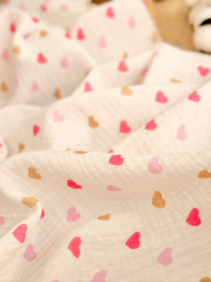 Muselina Hearts