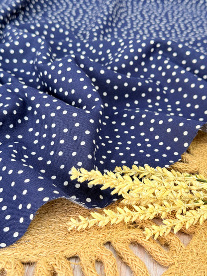 Printed Linen Polka Atelier