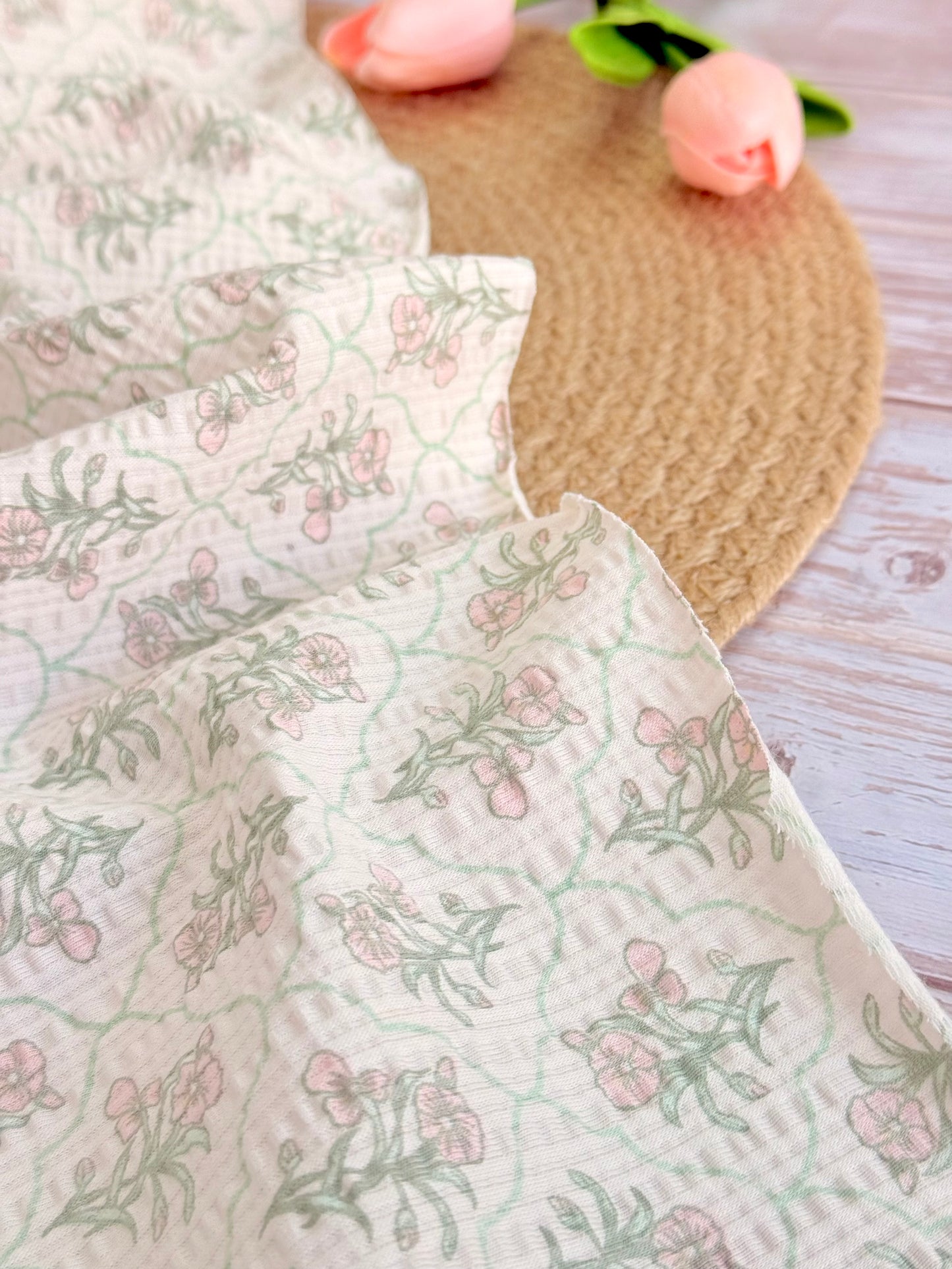 Knitted Seersucker Soft Herbarium