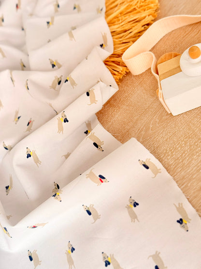 Printed Cotton Little Paws
