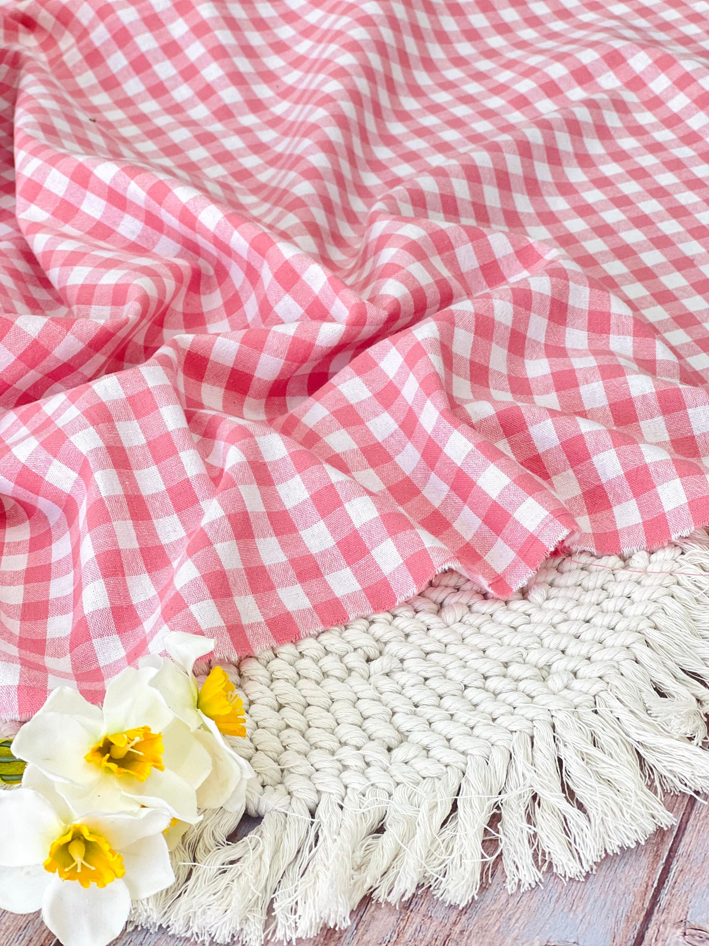 Printed Cotton Checks 04