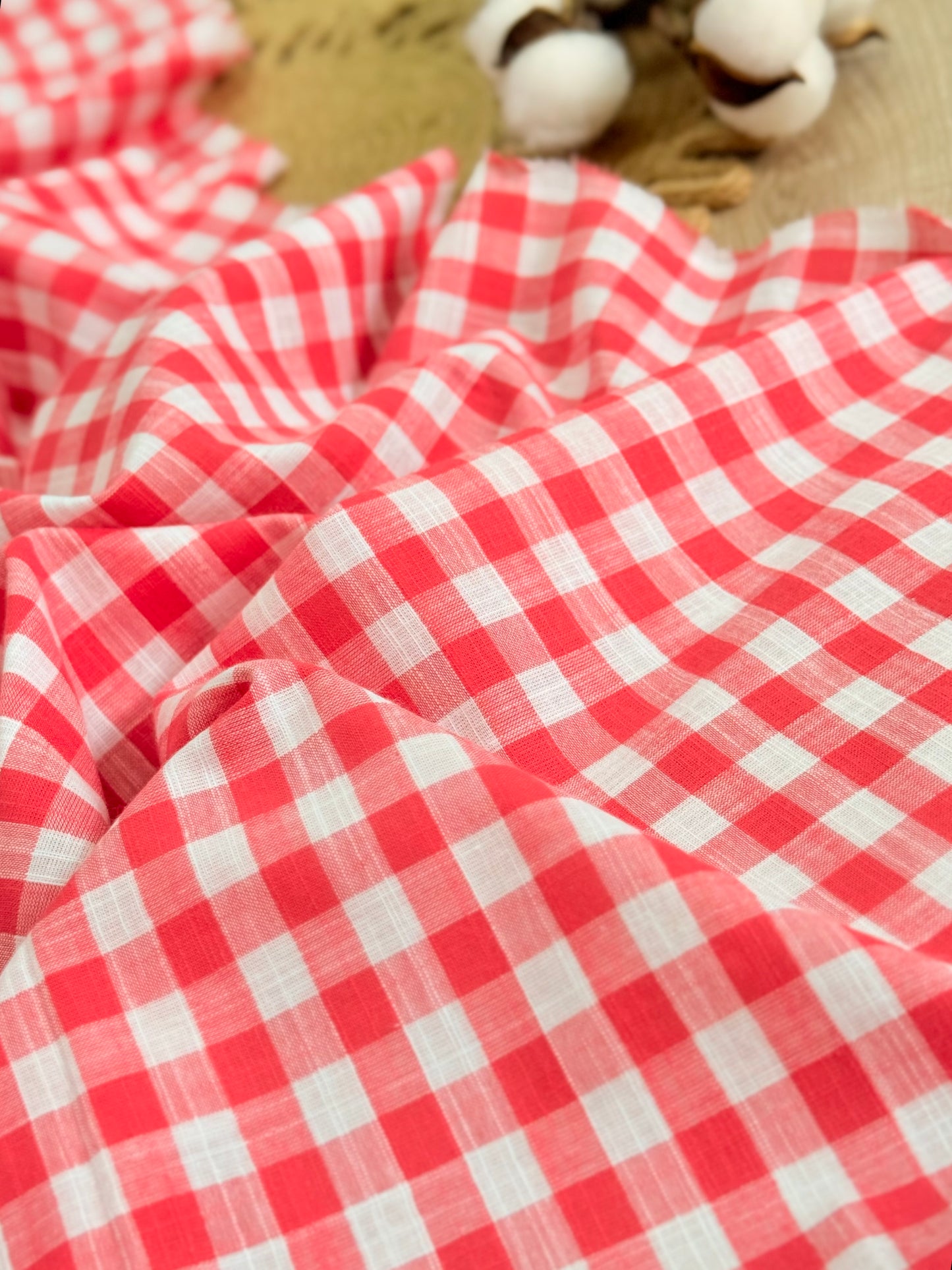 Printed Cotton Checks 24