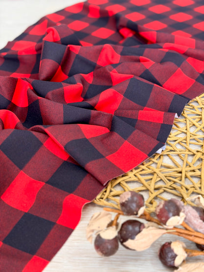 Interlock Buffalo Plaid Red
