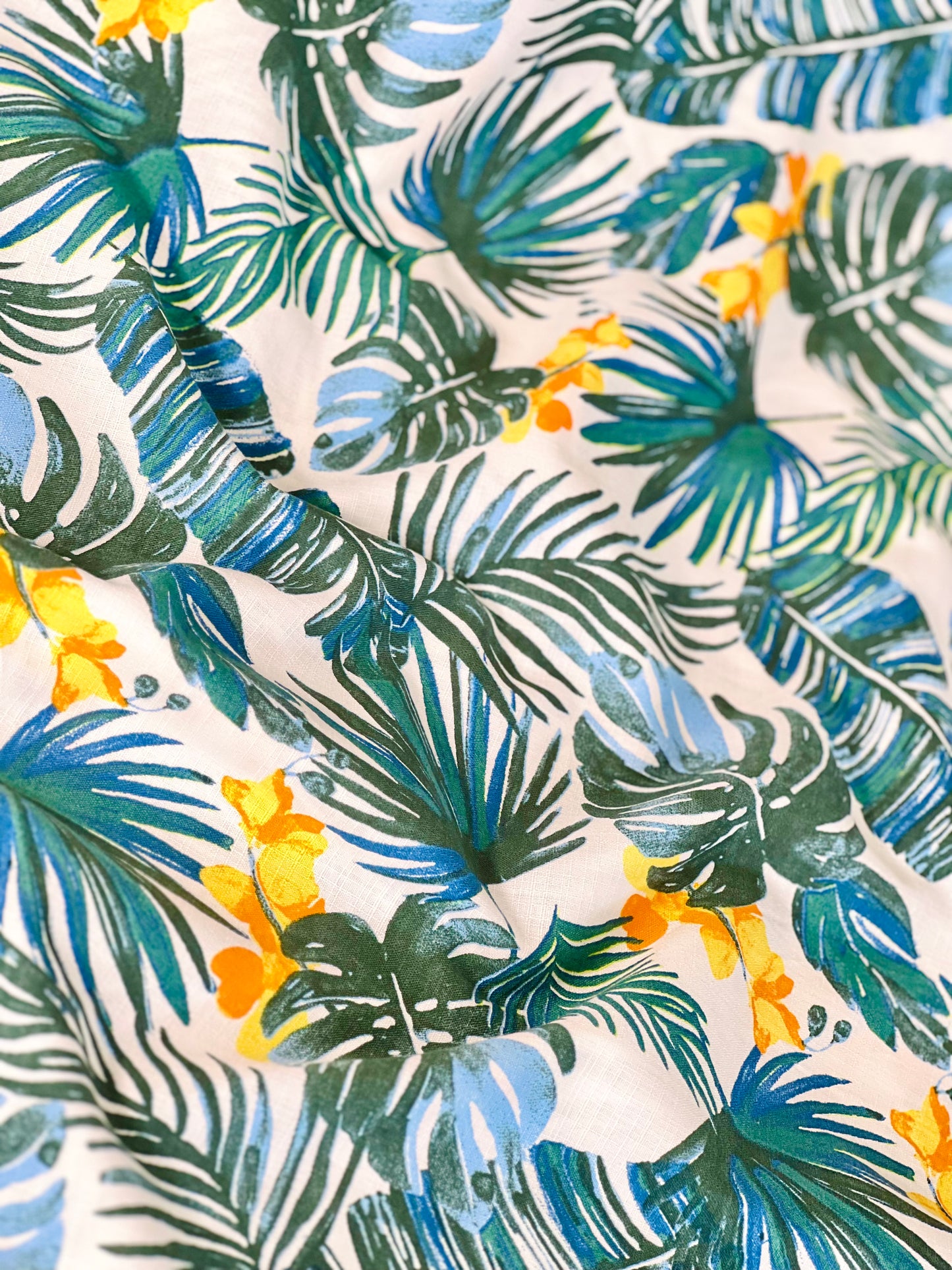 Printed Linen Hawaii Vibes