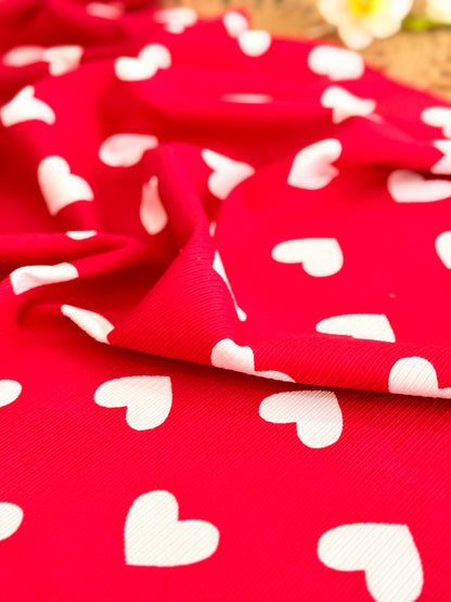Printed Rib Sweet Valentine