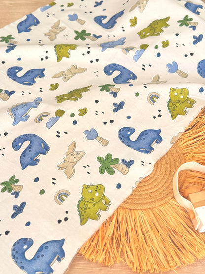 Cotton Twill Dino Pals