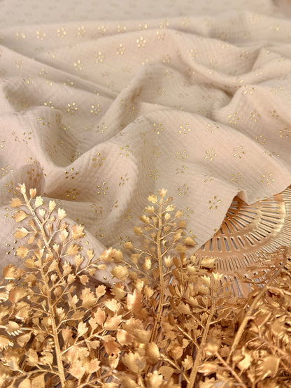 Muselina Foil Golden Petals