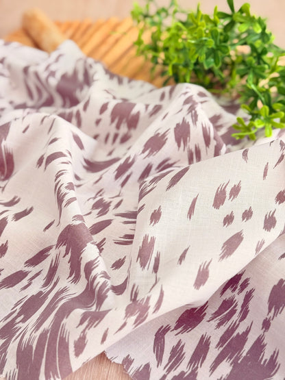 Printed Linen Brushstroke