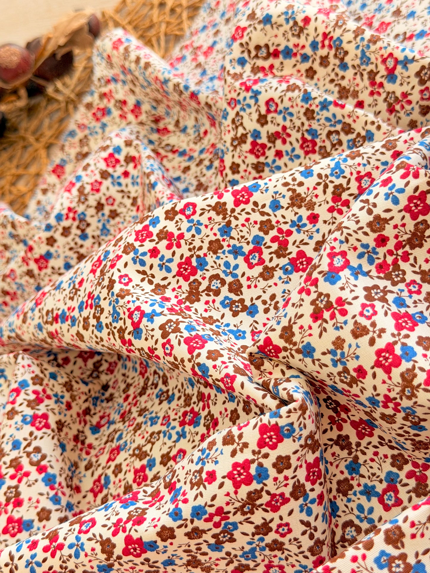 Printed Cotton Meadow Confetti