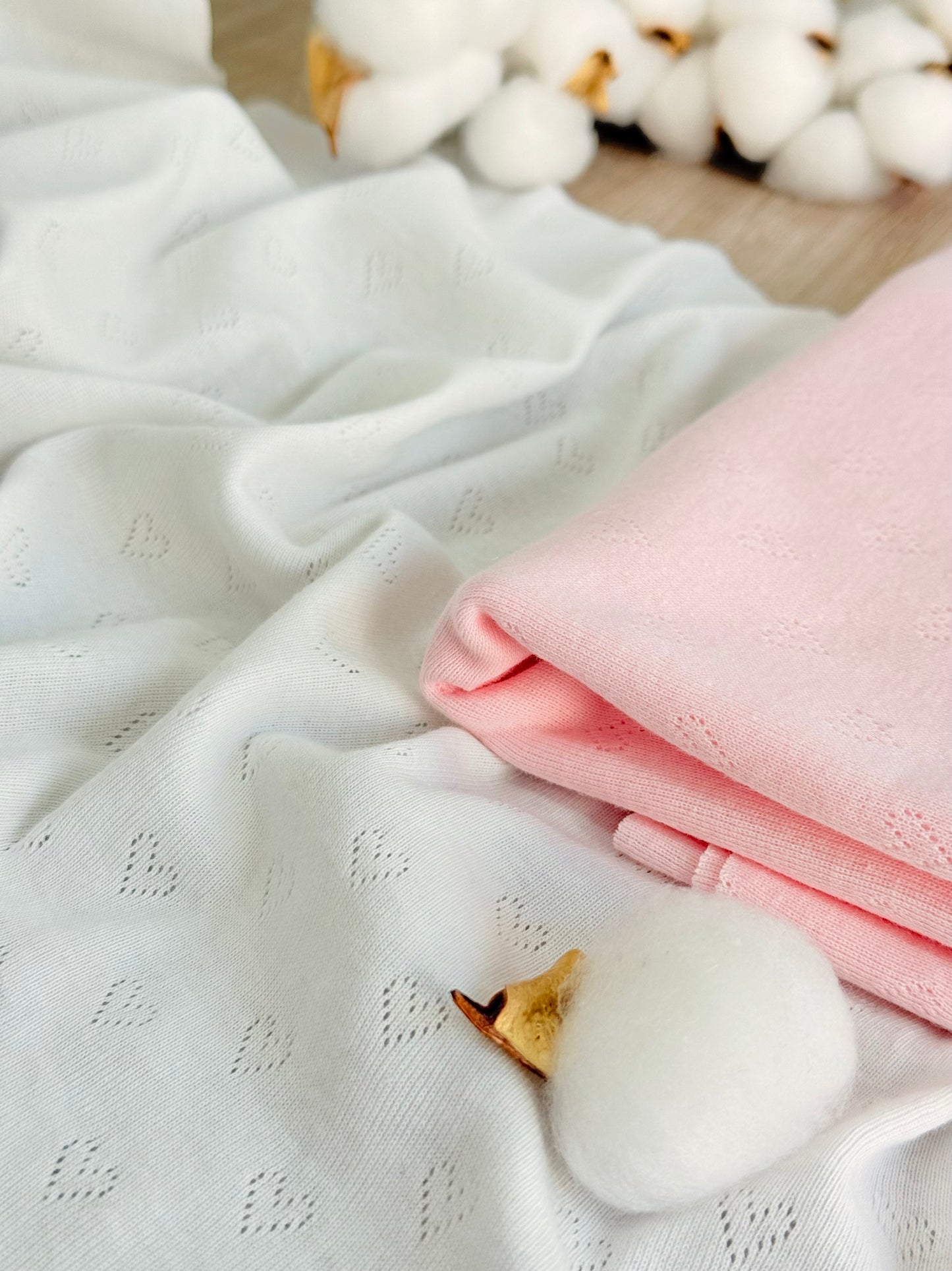 Cotton Jersey Hearts