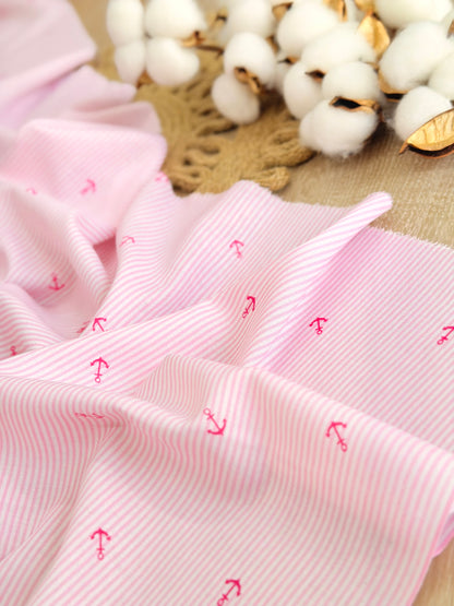 Printed Cotton Pink Harbor