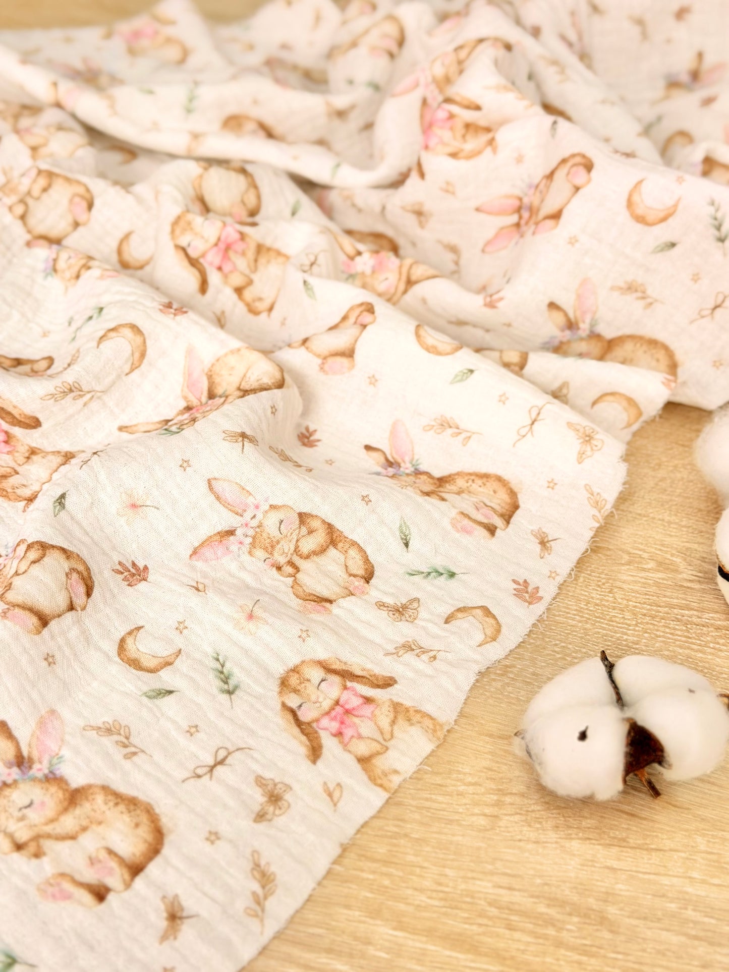 Muselina Bunny Dreams