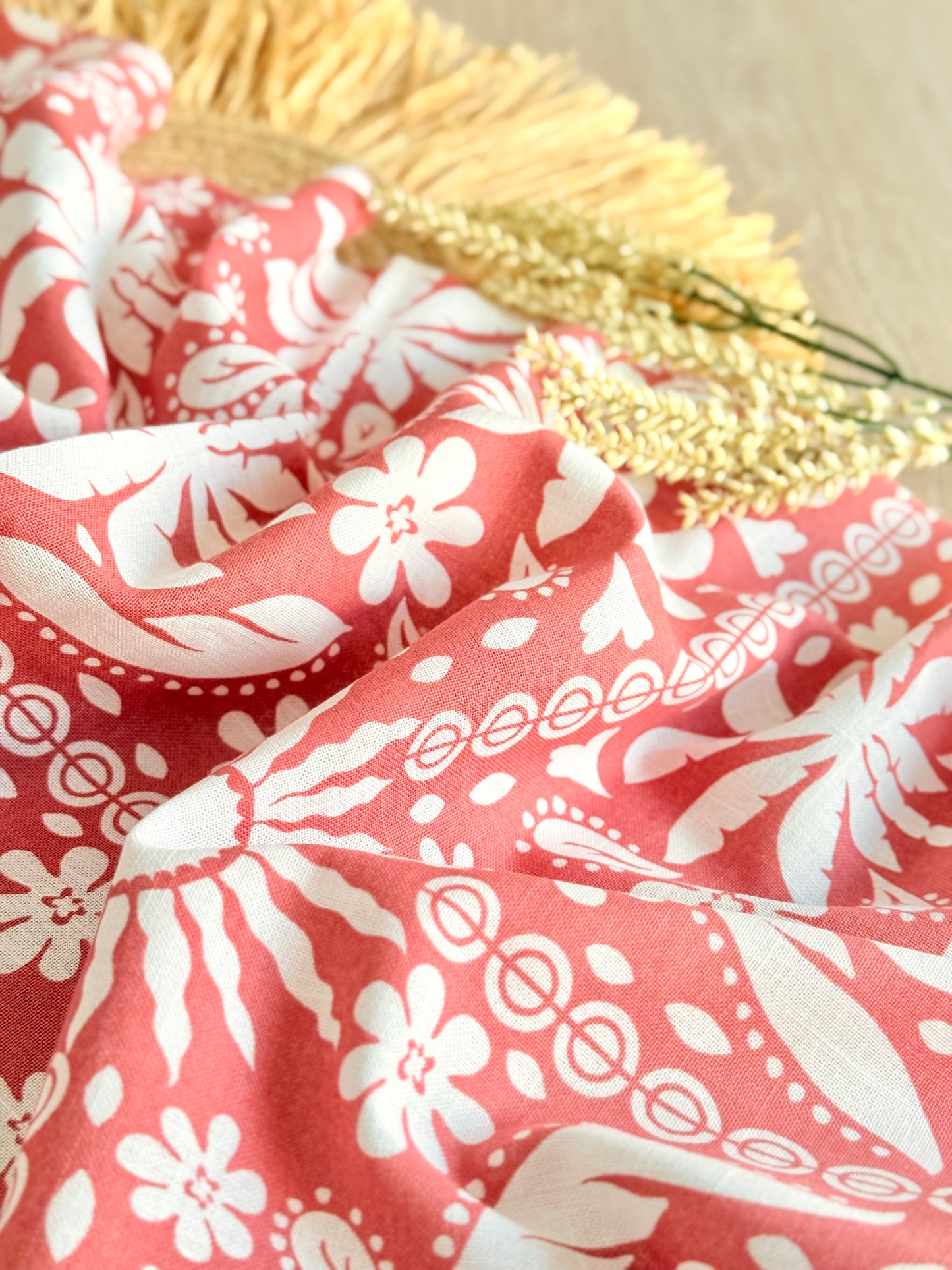 Printed Linen Sunlit Heritage