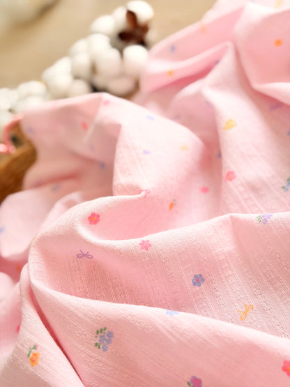 Embroidered Cotton Blossom Kiss