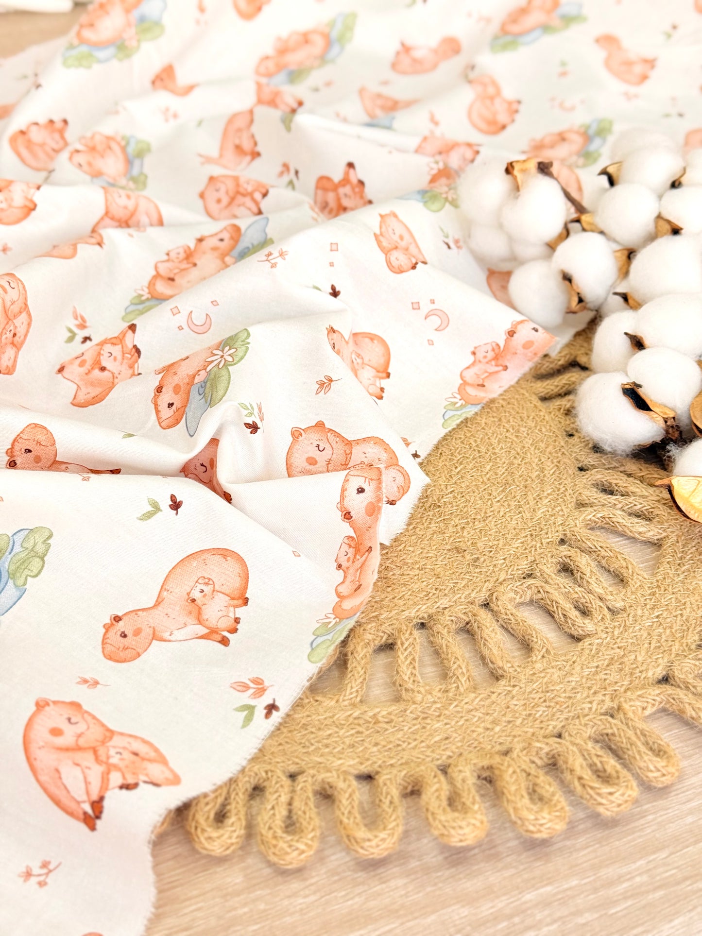 Cotton Twill Capibara