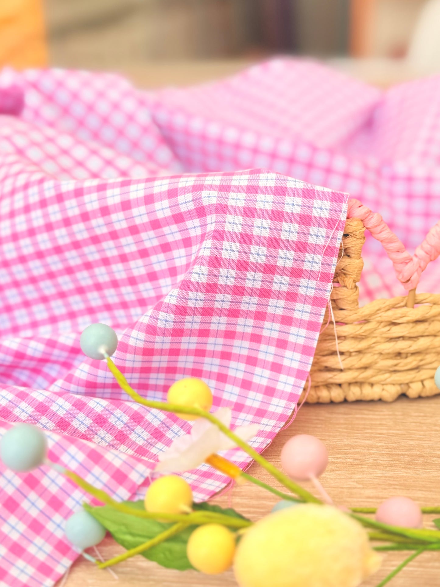 Printed Cotton Checks 16