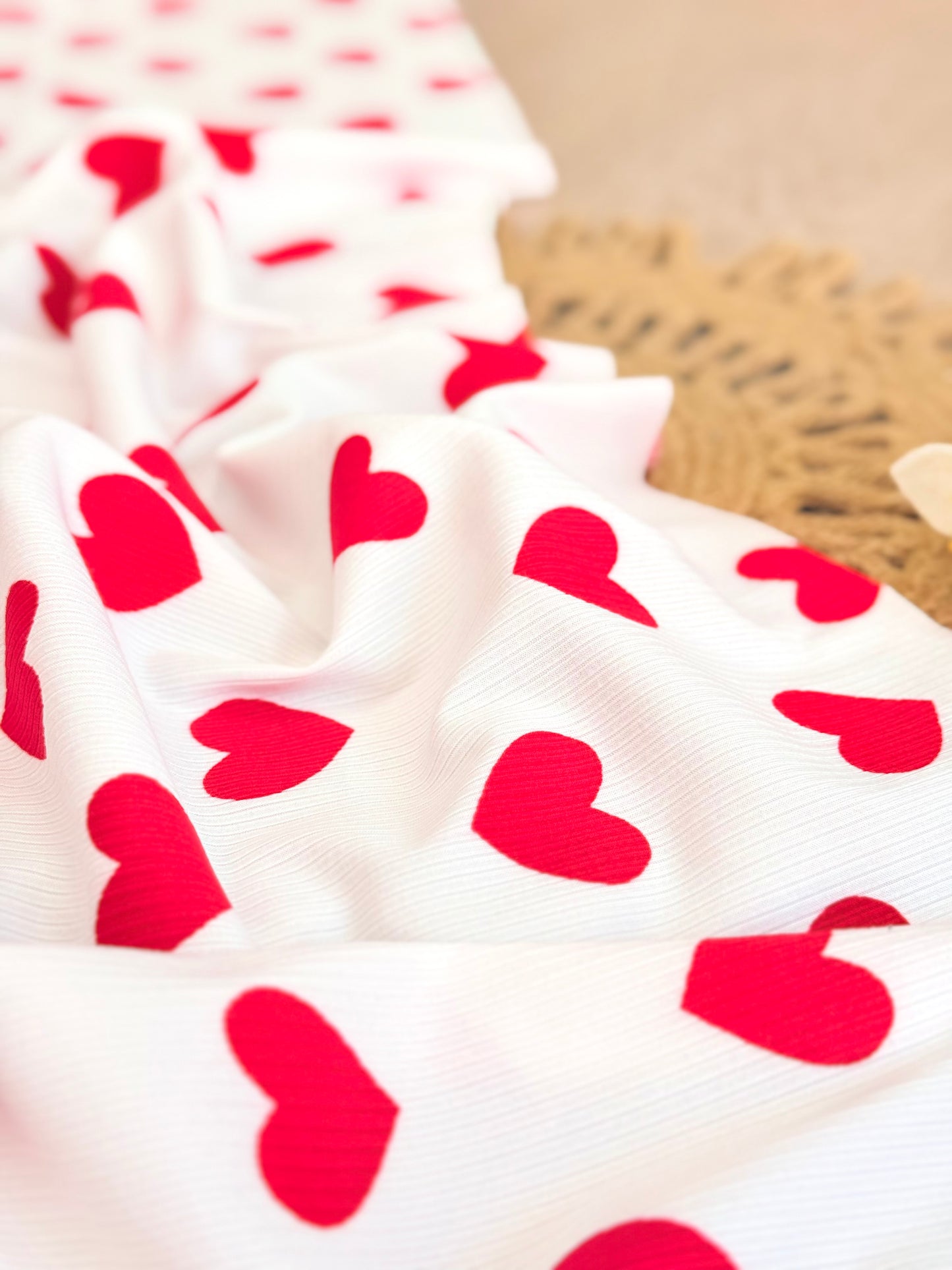Printed Rib Sweet Valentine