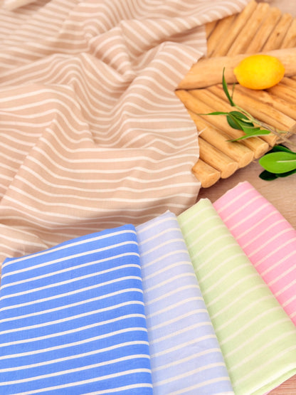 Printed Linen Stripes 19