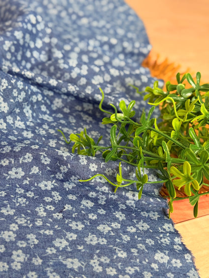 Printed Denim Blossom