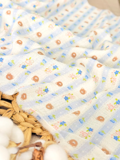 Muselina Blueberry Bears