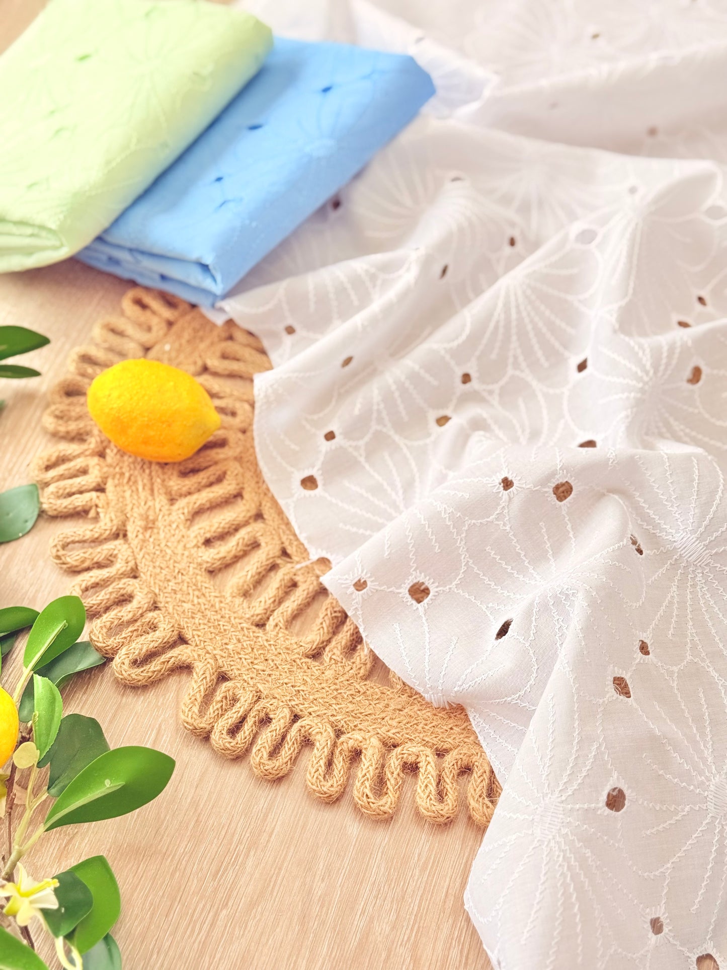 Embroidered Cotton Spring/S55