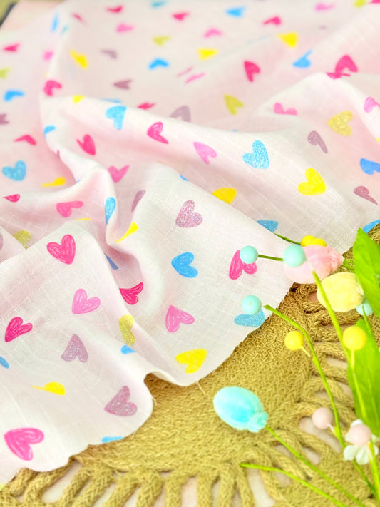 Muselina Candy Hearts